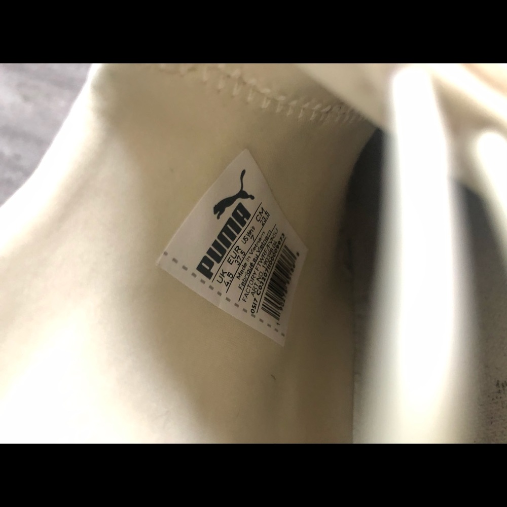 Fenty Puma Cream shoes